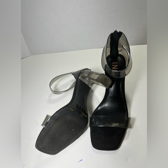 Inc Women's Makenna Two-Piece Clear Vinyl Dress Sandals - Picture 2 of 3